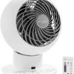 IRIS USA, Woozoo SC15T, Remote Controlled Compact Globe Oscillating Circulating Fan