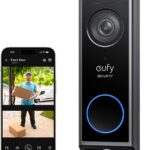 eufy Security Video Doorbell E340 Dual Cameras with Delivery Guard 2K Full HD Wireless Video Doorbell Camera, Wired or Battery Powered,Colour Night Vision,6500 mAh Rechargeable Battery,No Monthly Fee